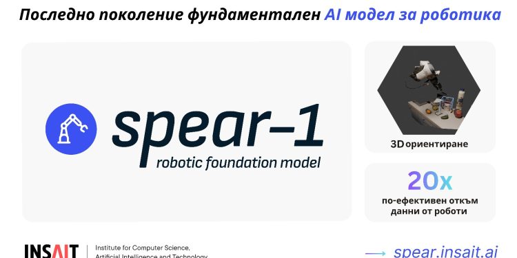 INSAIT създаде модел, който дава на роботите триизмерен пространствен интелект